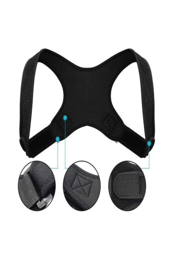 Yeni Nesil Dik Duruş Korsesi Posturex Korse Dik Durma Aparatı ürün görseli 1