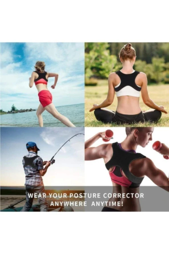 Unisex Yeni Nesil Dik Duruş Korsesi Posturex Korse Dik Durma Aparatı - Resim 4