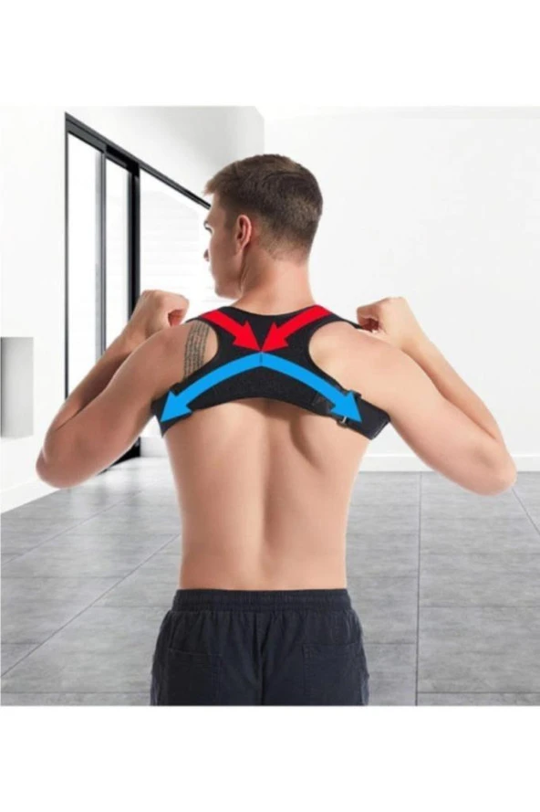 Unisex Yeni Nesil Dik Duruş Korsesi Posturex Korse Dik Durma Aparatı - Resim 6