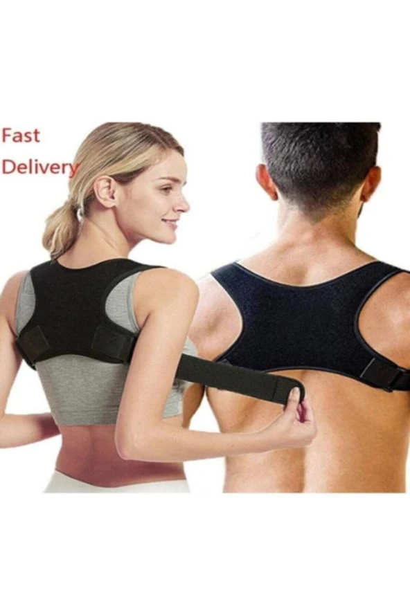 Kamburluk Önleyici Posturex Dik Duruş Korsesi Ayarlanabilir Yeni Nesil Dik Durma Aparatı - Resim 5