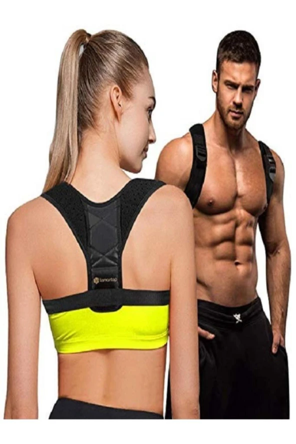 Kamburluk Önleyici Dik Durus Korsesi Postureks Dik Durmayı Sağlayan Sırt Korsesi - Resim 4