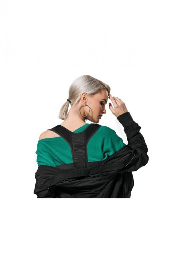 Vücut Dik Duruş Omuz Sırt Bel Korsesi Medikal Ortopedik Posture Kamburluk Önleyici Yelek Desenli ürün görseli 1