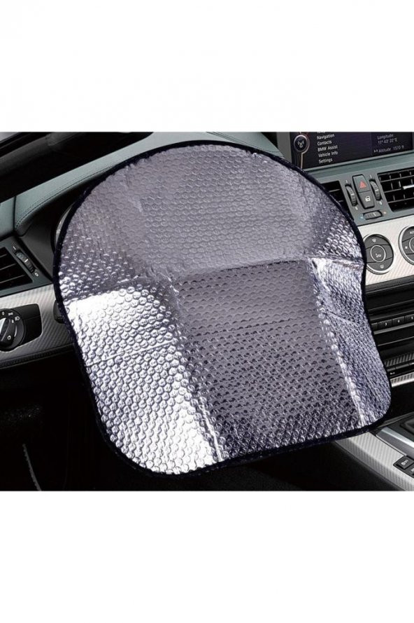 Araç Direksiyon Güneşliği Araba Oto Direksiyon Güneşlik Direksiyon Güneş Koruyucu Kılıf - Resim 5