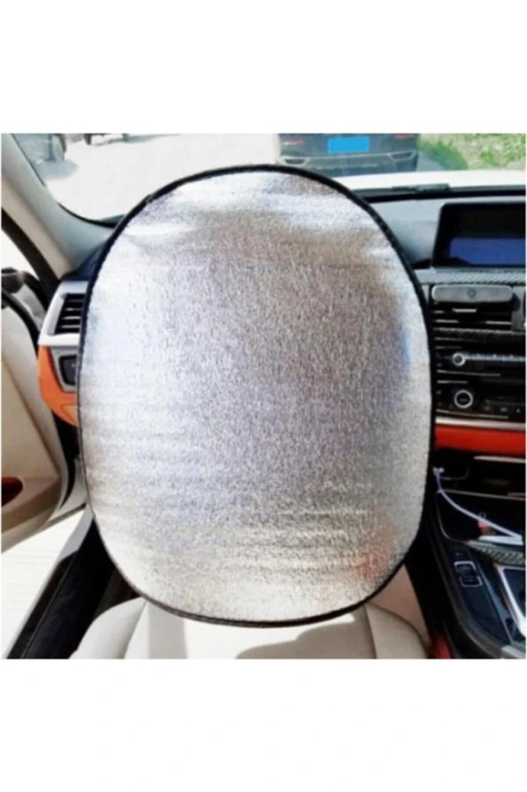 Direksiyon Güneşliği Araç Direksiyon Güneş Koruyucu Kılıf   Uyumlu - Resim 2