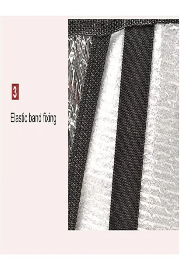 Araç Direksiyon Güneşliği Araba Oto Direksiyon Güneşlik Direksiyon Güneş Koruyucu Kılıf - Resim 3