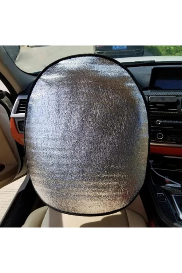 Araç Direksiyon Güneşliği Araba Oto Direksiyon Güneşlik Direksiyon Güneş Koruyucu Kılıf - Resim 5