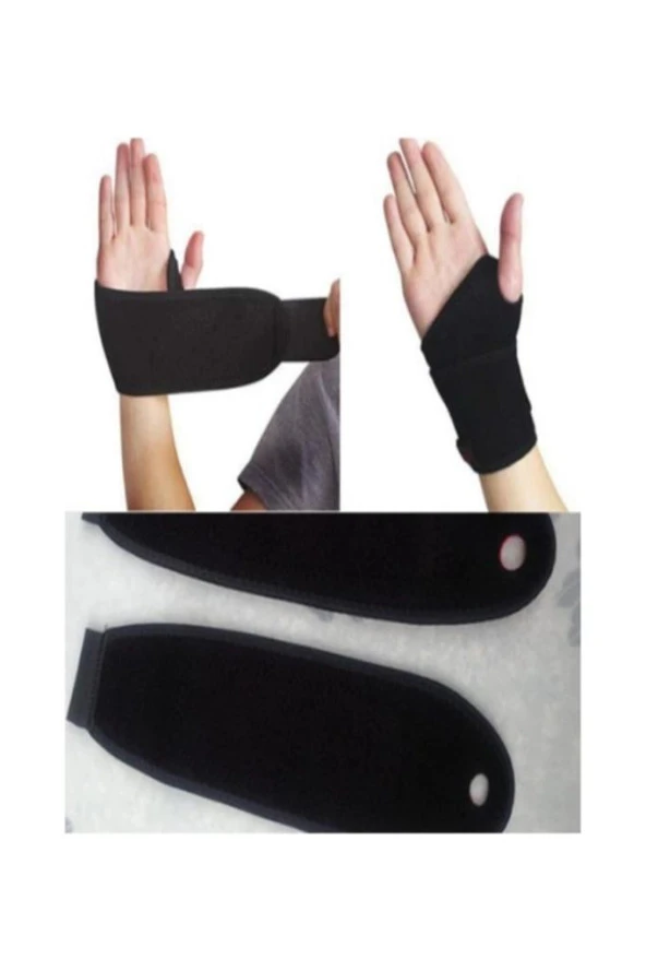 Neopren El Bileği Splinti Bandajı Ateli Sargısı Incinme Spor Bandı - Resim 2