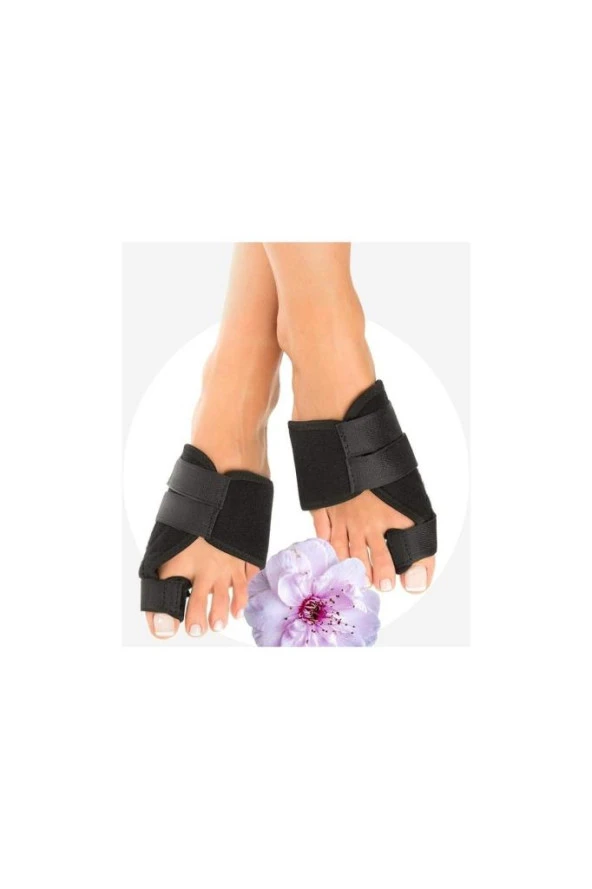 Halluks Valgüs Gece Ateli Başparmak Hallux Ayak Parmak Bunyon Kemik Düzeltici - Resim 5