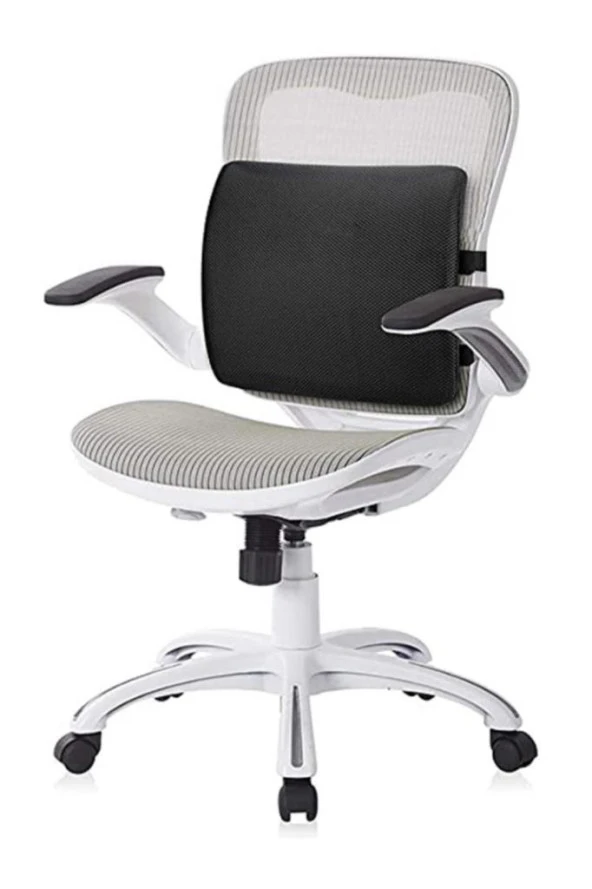 Sırt Destekleyici Oto Araç Minderi Sandalye Yastığı Pu Sünger Bel Minderi Ortopedik Ürün Minder - 4