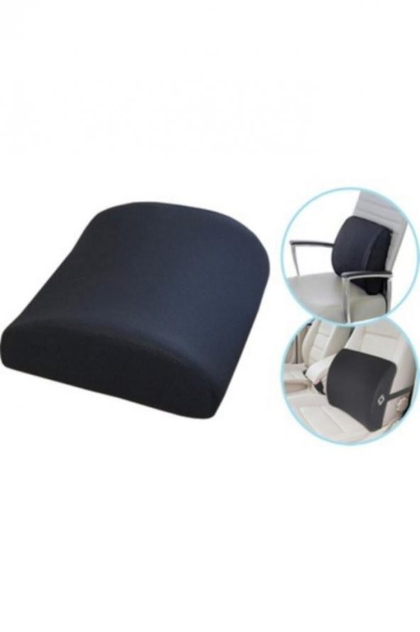 Ortopedik Bel Sırt Minderi Araç Koltuk Sandalye Bel Yastığı Bel Ağrısı Yastığı Bel Minderi - 2