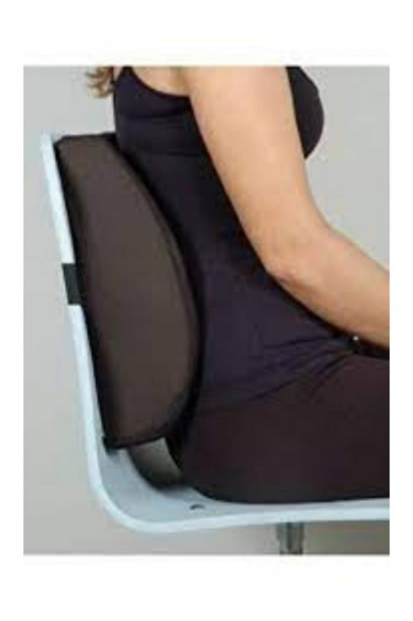 Ortopedik Bel Sırt Minderi Araç Koltuk Sandalye Bel Yastığı Bel Ağrısı Yastığı Bel Minderi - 3