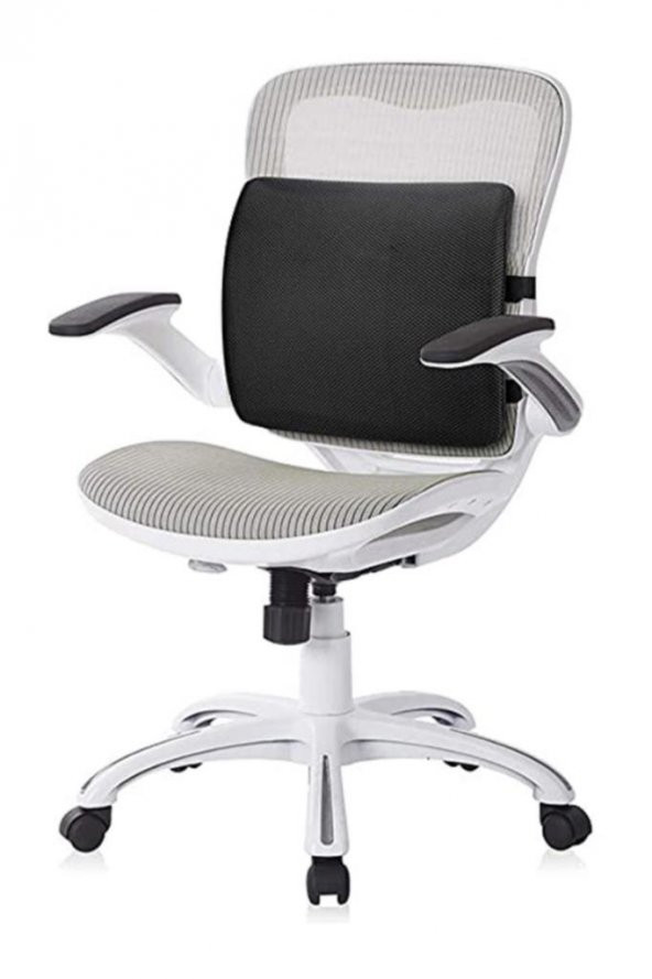 Sırt Destekleyici Oto Araç Minderi Sandalye Yastığı Pu Sünger Bel Minderi Ortopedik Ürün Minder - 3