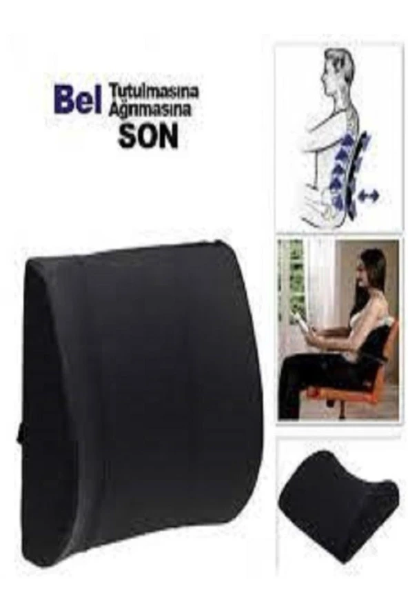 Ortopedik Support Yastık Anatomik Bel Yastığı Ev Ofis Araba Koltuk Sırt Bel Destek Minderi Minder - 5