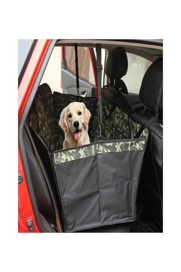 Araç Içi Arka Koltuk Köpek Örtüsü (kamuflaj Desenli) - 2