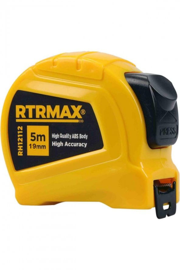 Rtrmax Rh12112 Şerit Metre Stoplu 5x19 Mm 6 Adet