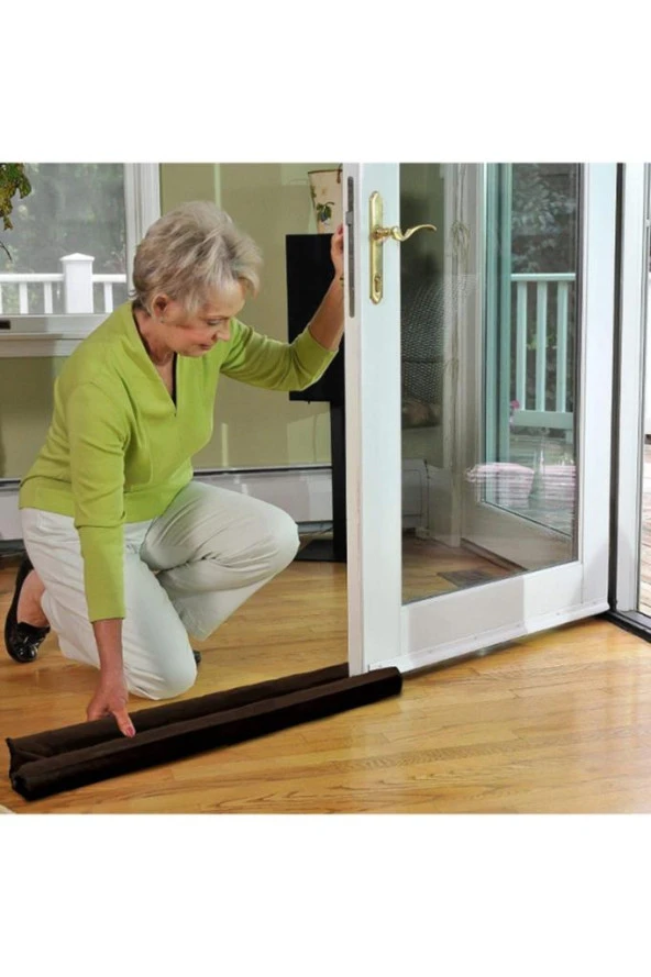 Lüks Kapı Altı Rüzgar Önleyici Sünger Rüzgarlık 90 Cm Uzunluk - 2