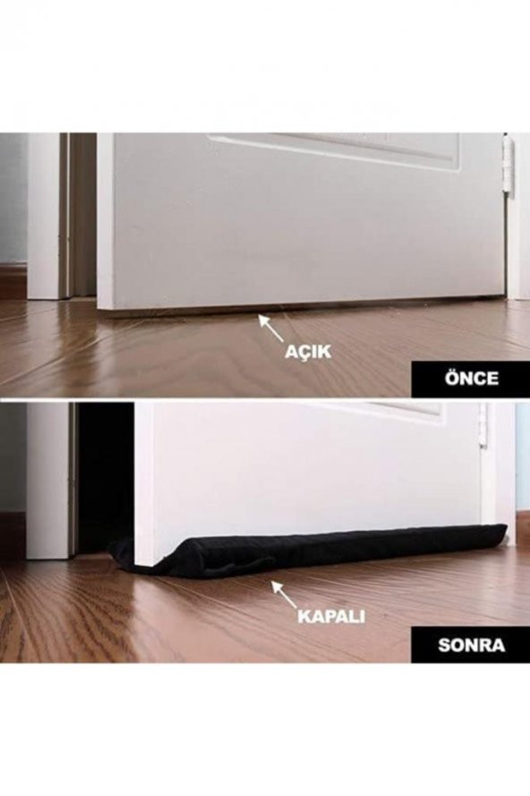 5 Adet Çift Taraflı Kapı Altı Rüzgar Önleyici Ses Ve Isı Izolasyon Süngeri - 2