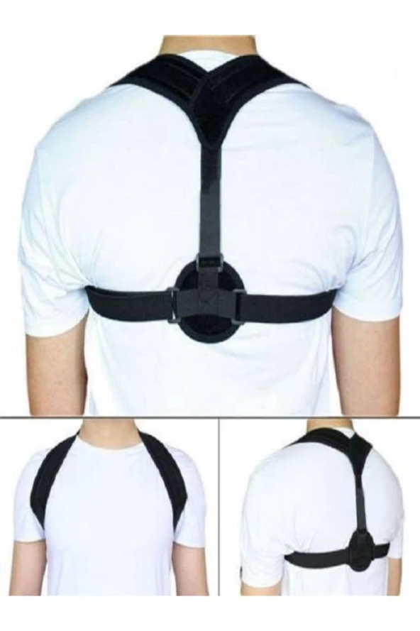 Kelebek Dik Duruş Korse Kadın Erkek Sporcu Dik Durma Bel Sırt Omuz Korsesi - 5