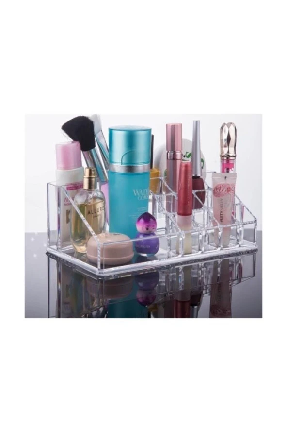 Yeni Tasarım 2 Bölmeli Ve 3 Renk Seçeneği Makyaj Çantası - 5