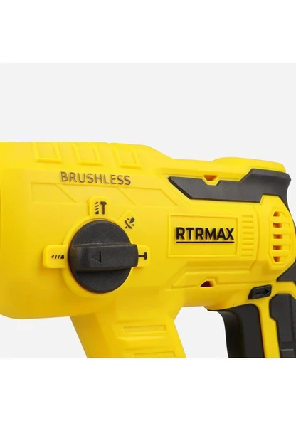 Rtrmax RTX2095 18 V 4 Ah Çift Akülü ElektroPnömatik Kırıcı Delici - 4