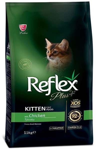 Reflex Plus Kitten Tavuklu Yavru Kuru Kedi Maması 15 Kg