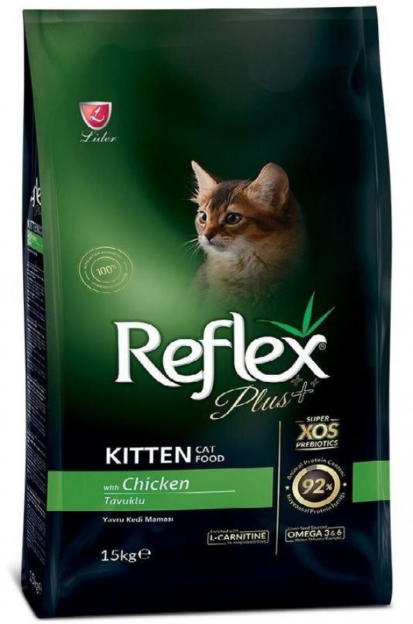 Reflex Plus Kitten Tavuklu 15 Kg Yavru Kuru Kedi Maması