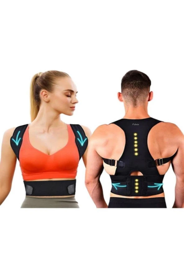 Dik Duruş Korsesi Ayarlanabilir Posturex Manyetik Korse