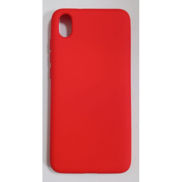 Xiaomi Redmi 7A Uyumlu Yumuşak Ve Esnek Slikon Kılıf Kırmızı - 1