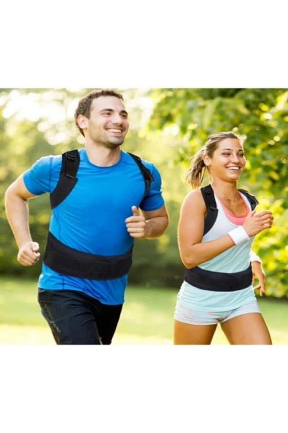 Medikal Unisex Dik Duruş Korsesi Manyetik Korse Omuz Bel Sırt Korsesi - 5