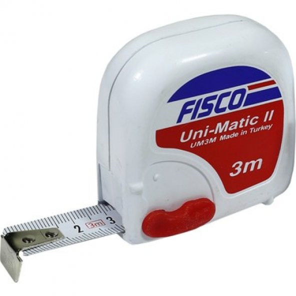 Fisco Çelik Metre Um3 3 Metre 16 MM "14 Adet"