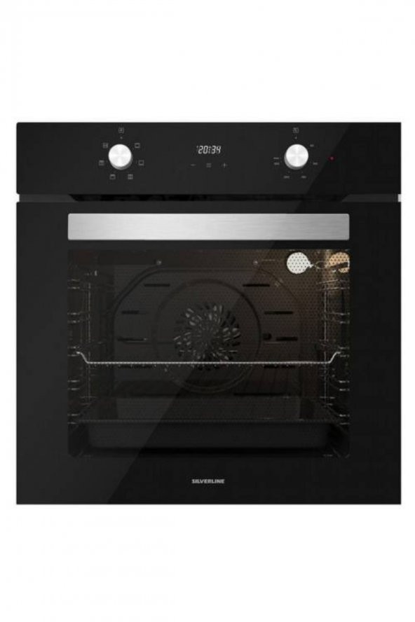 Silverline Siyah Ankastre Set BO6502B02 - VC5428B01 - 3420 Classy 60 Cm - 2