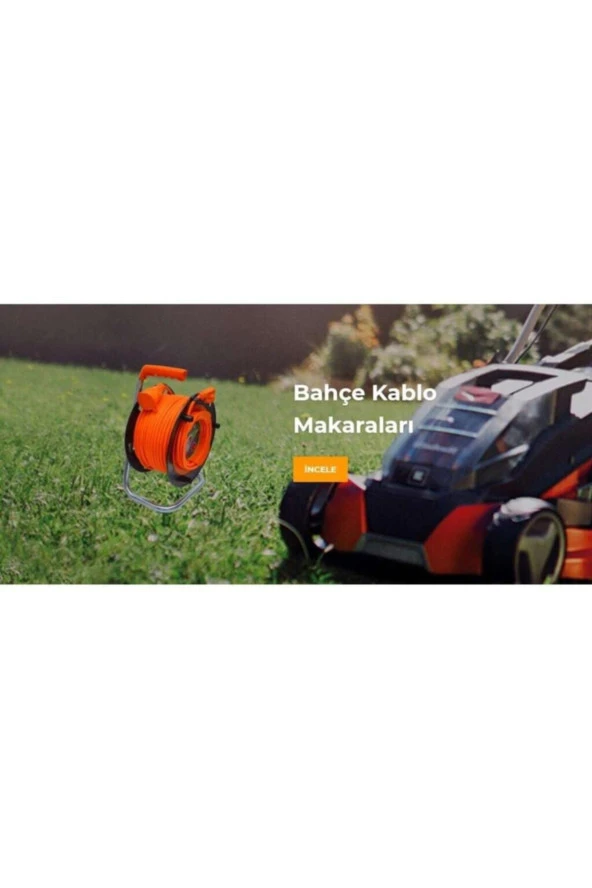 Bylion Seyyar Makaralı Uzatma Bahçe Tipi 3X1.5mm 35Mt - 3