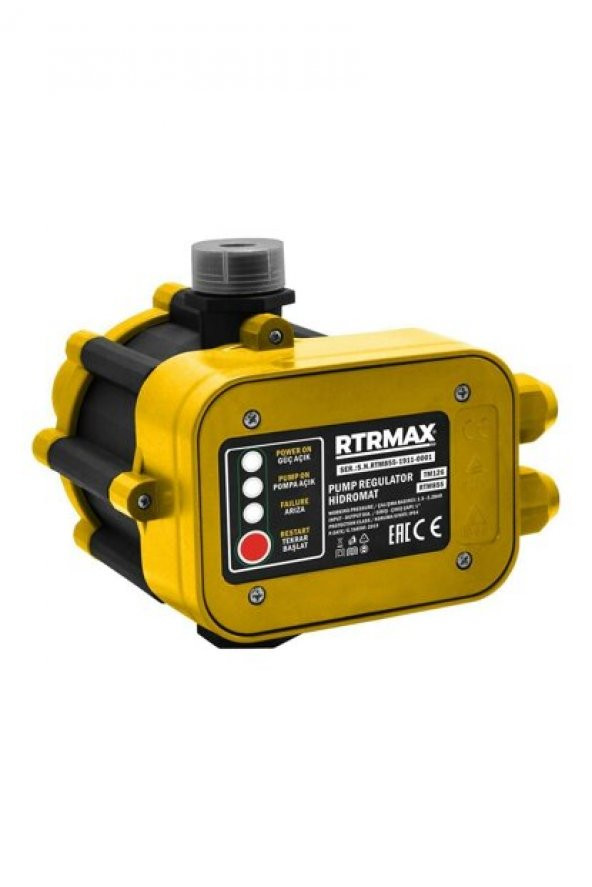 Rtrmax Rtm855 Hidromat 1.5-2.2 Bar 1 Dokunmatik