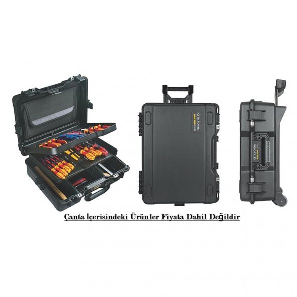Ceta Form A32H Çekçekli Raptor Takım Çantası 530 X 400 X 230 Mm