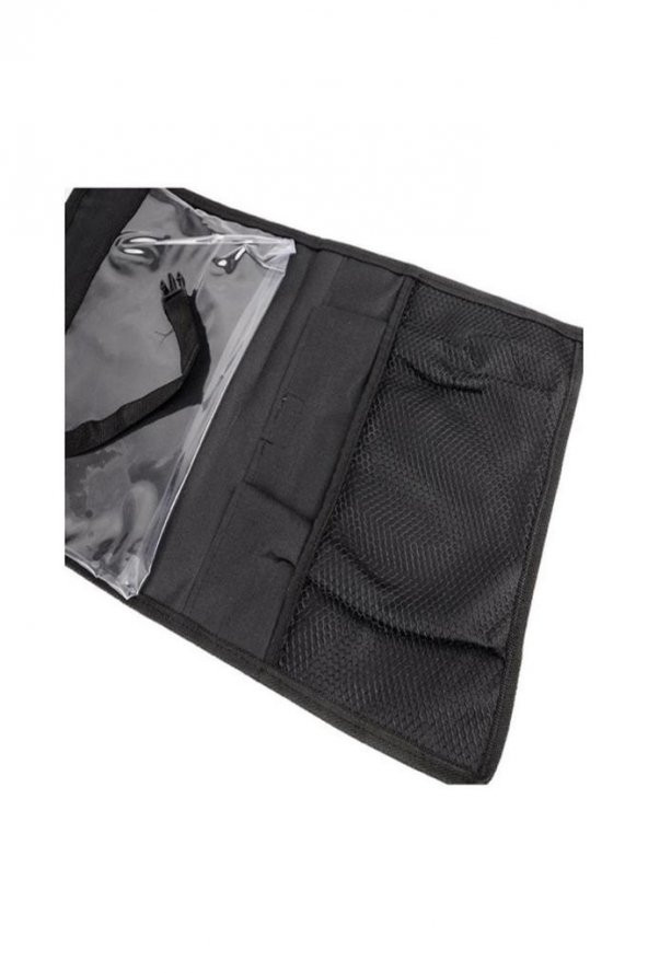 Oto Koltuk Arkası Şeffaf Tablet Tutucu Kılıfı Araba Araç Içi Düzenleyici Organizer - 2