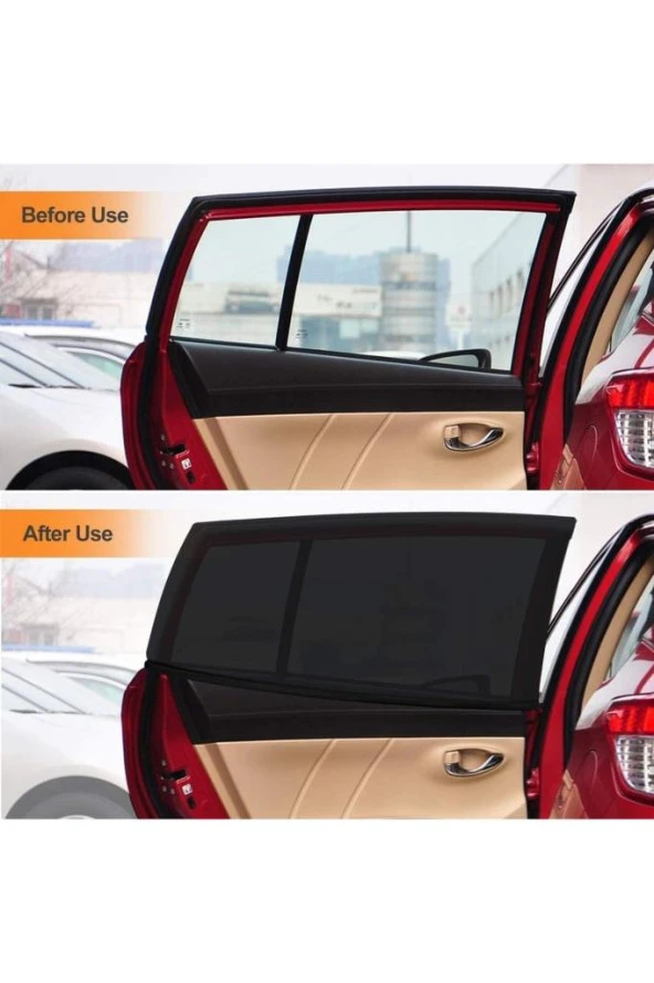 Araba Araç Oto Yan Cam Güneşlik Örtü Perde Kılıf Güneşliği Araba Anne Bebek Emzirme Perdesi - 2