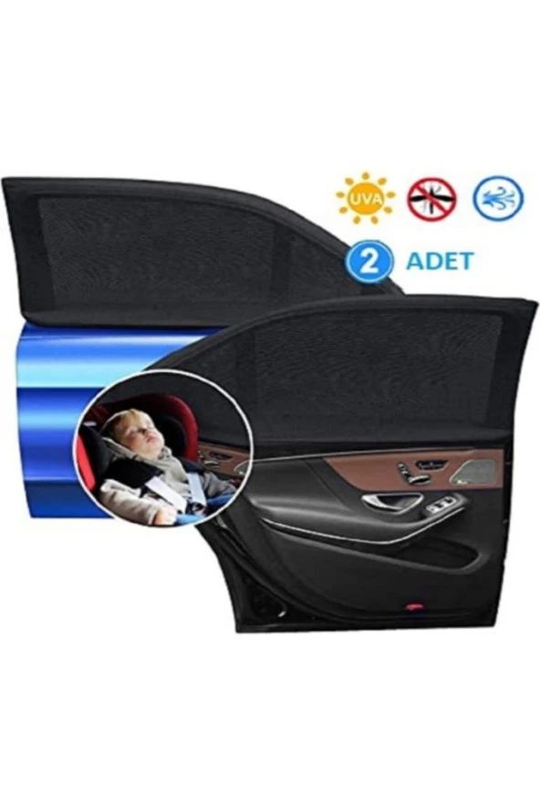 Oto Yan Cam Güneşlik Perde 2adet