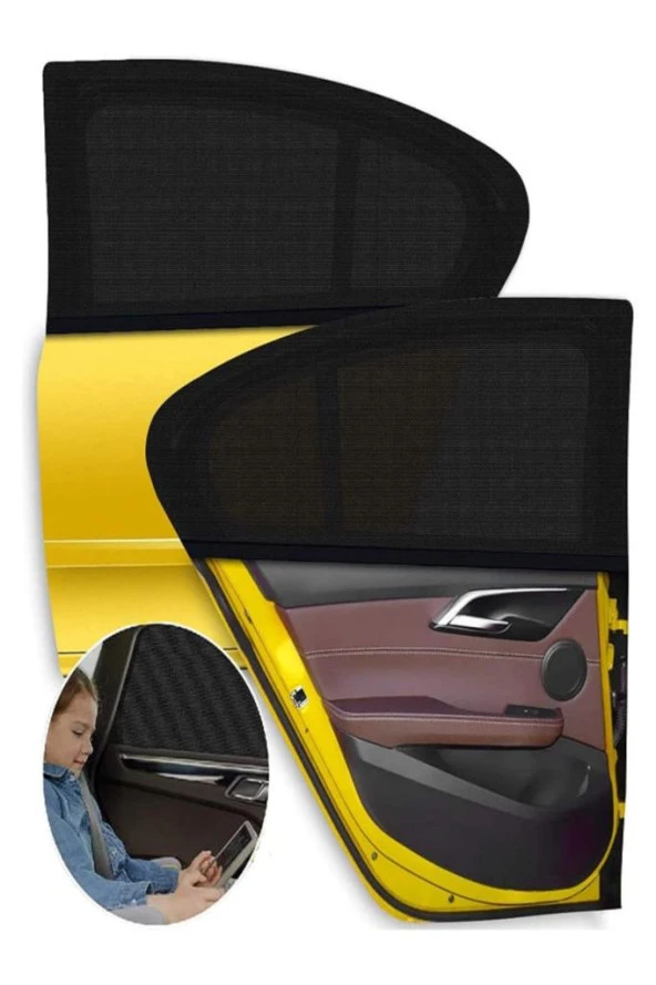 Araba Araç Oto Yan Cam Güneşlik Örtü Perde Kılıf Güneşliği Araba Anne Bebek Emzirme Perdesi - 5