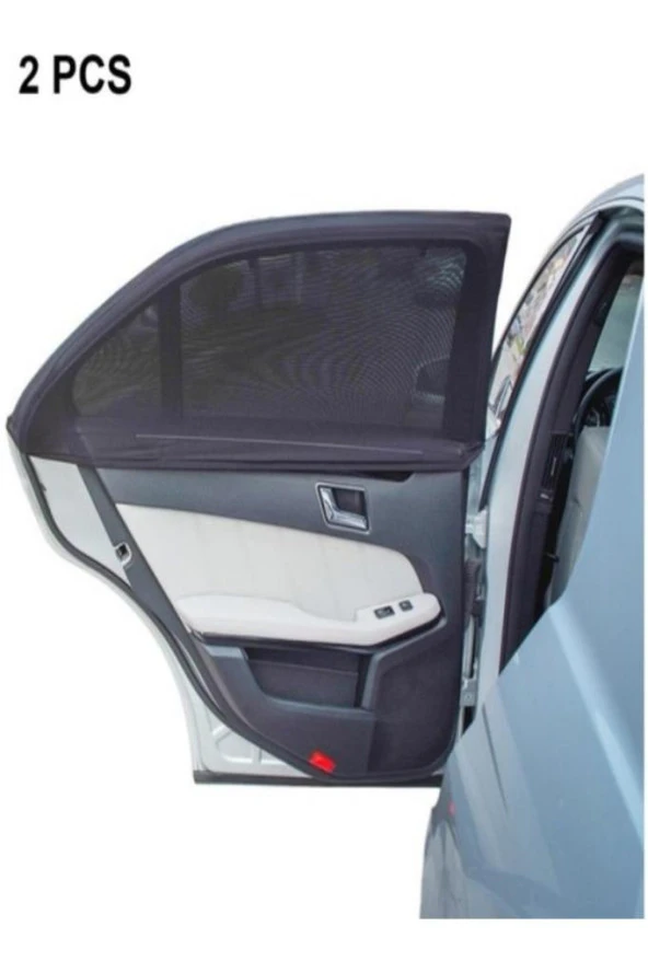 Oto Güneşlik Araç Yan Cam Anne Bebek Emzirme Perdesi Uyumlu - 4