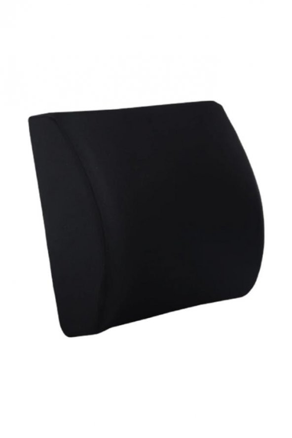 Lux Ortopedik Bel Yastığı Sırt Minderi Araç Koltuk Ofis Sandalye Yastığı - 2