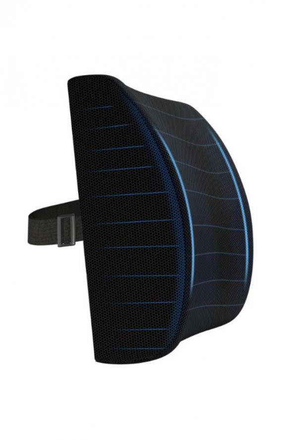 Lux Ortopedik Bel Yastığı Sırt Minderi Araç Koltuk Ofis Sandalye Yastığı - 4