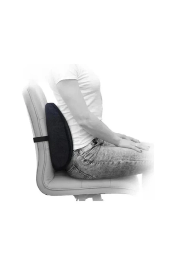 Ortopedik Lüx Sırt Bel Minderi Araç Koltuk Sandalye Bel Yastığı Bel Desteği Bel Minderi