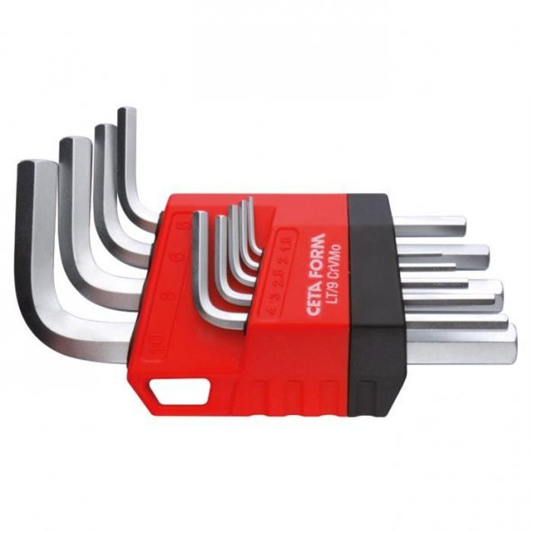 Ceta Form Lt-9 Allen Takımı 9 Parça ürün görseli 1