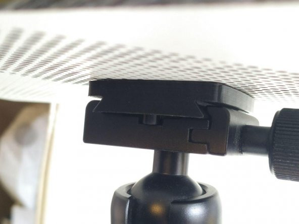 M5 Somunlu Evrensel Kamera Tripod Hızlı Yayın Montaj Plakası Plastik Aparat - 6
