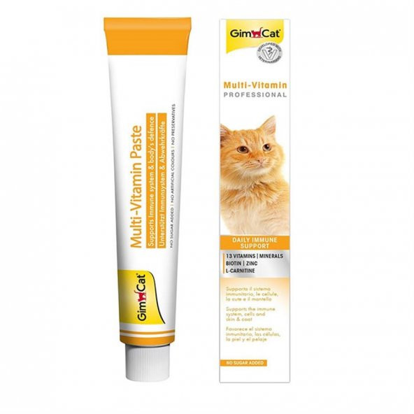 Gimcat Kedi Macunu Multivitamin 100gr