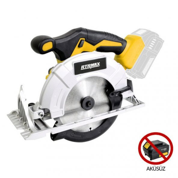 Rtrmax Rtx2038b 18V 165 Mm Akülü Kömürsüz Sunta Kesme Daire Testere (Akü Hariç)