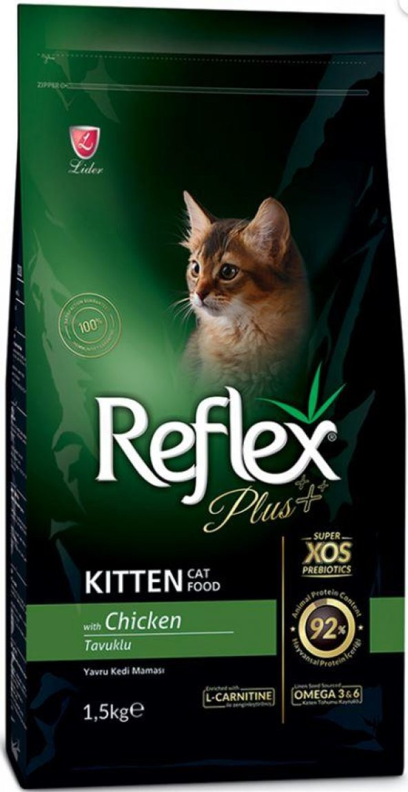 Reflex Plus Kitten Tavuklu 1.5 Kg Yavru Kuru Kedi Maması