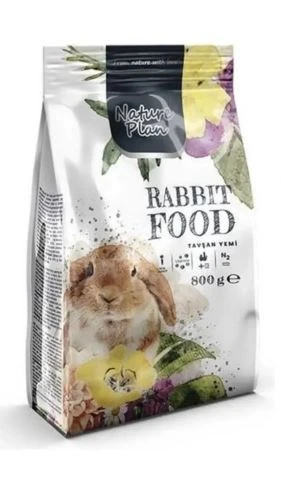 Nature Plan Tavşan Yemi 800 Gr x 5 Adet ürün görseli
