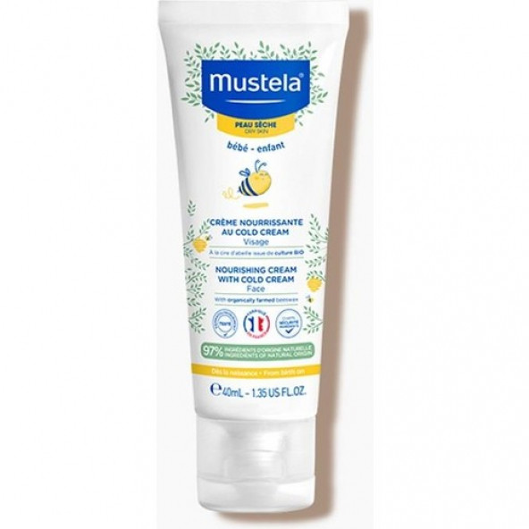 Mustela Cold Krem İçeren Besleyici Yüz Kremi 40 ML