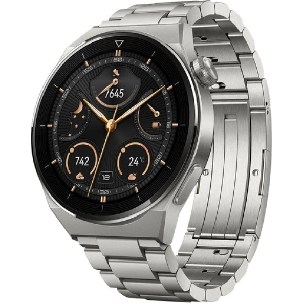 Huawei Watch Gt3 Pro 46MM Titanyum Kasa - Titanyum - 3